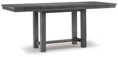 Myshanna Counter Height Dining Table and 6 Barstools