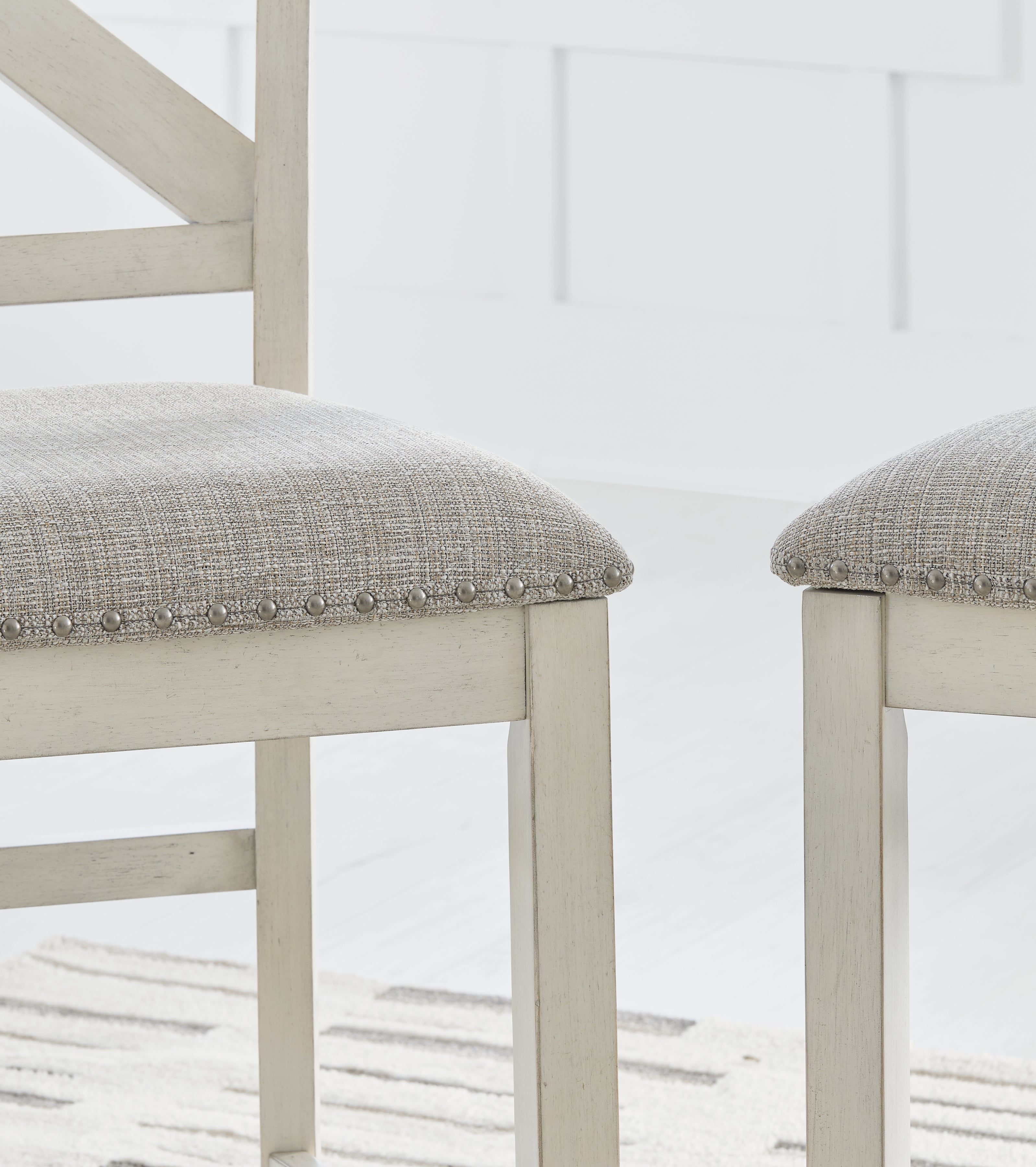 Robbinsdale Counter Height Dining Table, 2 Barstools, Bench and Server