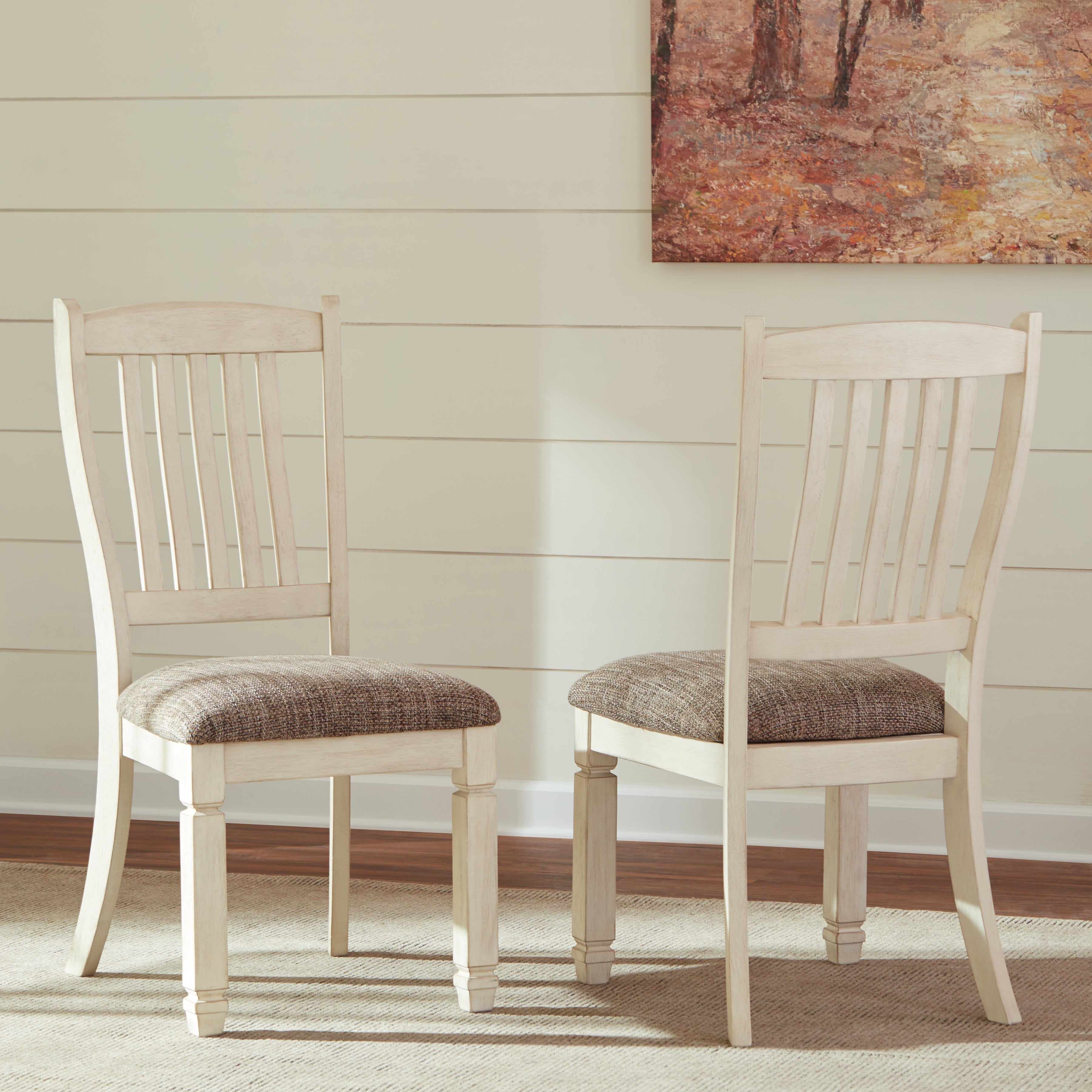 Bolanburg Dining Table with 8 Chairs and Bench with Server and 2 Stools