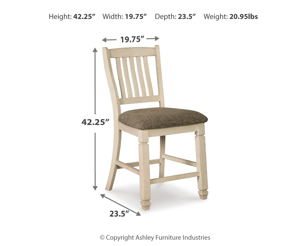 Bolanburg Counter Height Bar Stool (Set of 2)