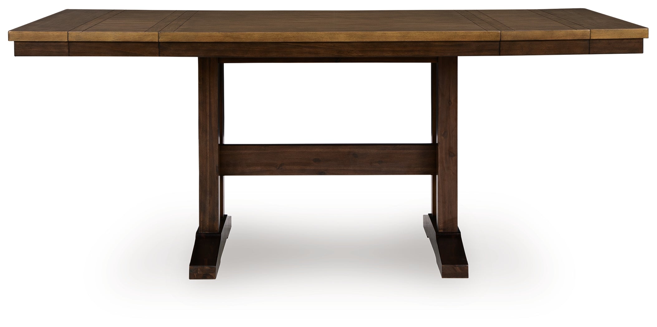 Rylandeen Counter Height Extension Dining Table and 6 Barstools