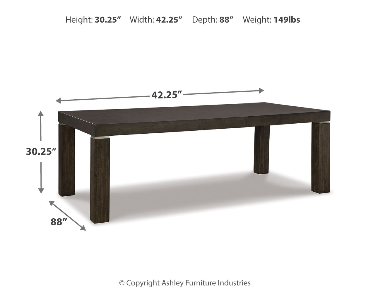 Hyndell Dining Table and 6 Chairs