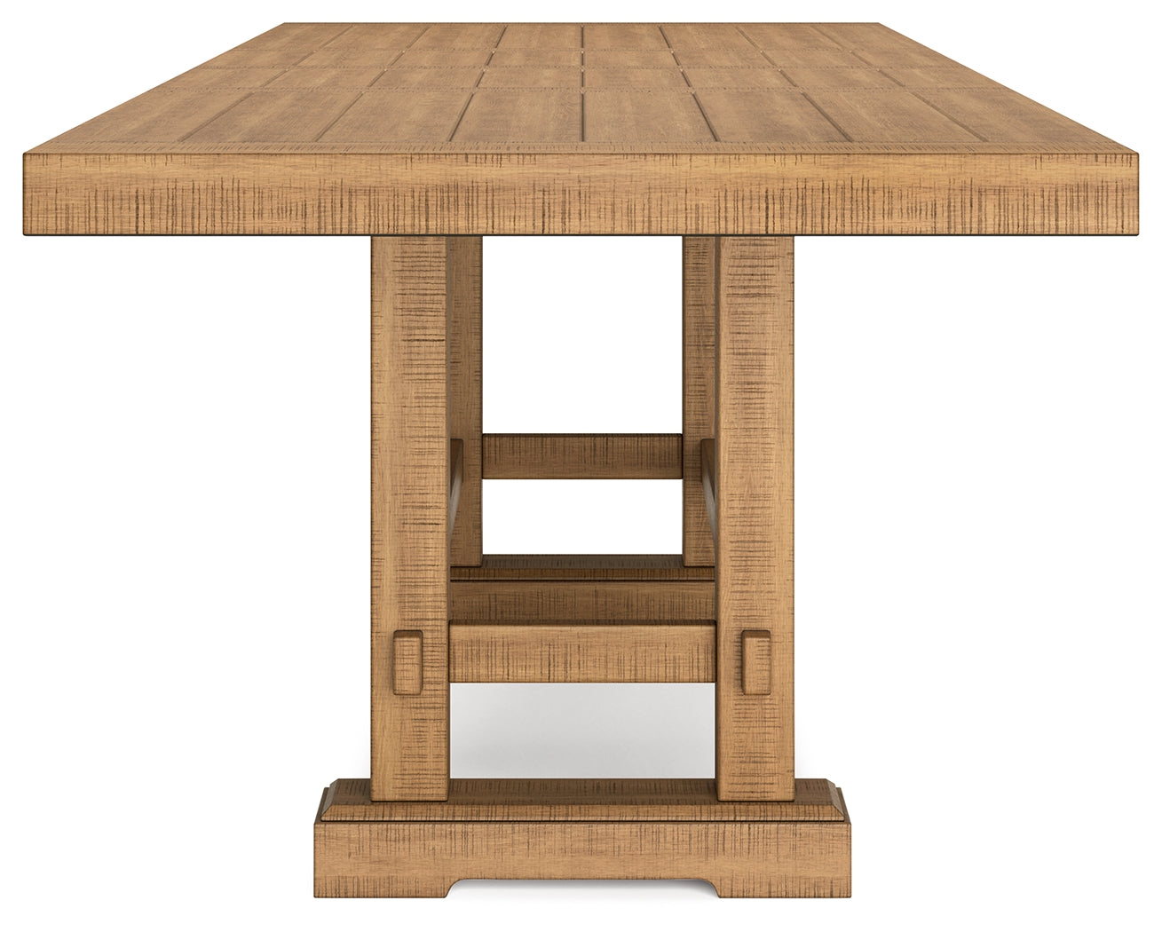 Havonplane Counter Height Dining Table, 6 Barstools and Bench