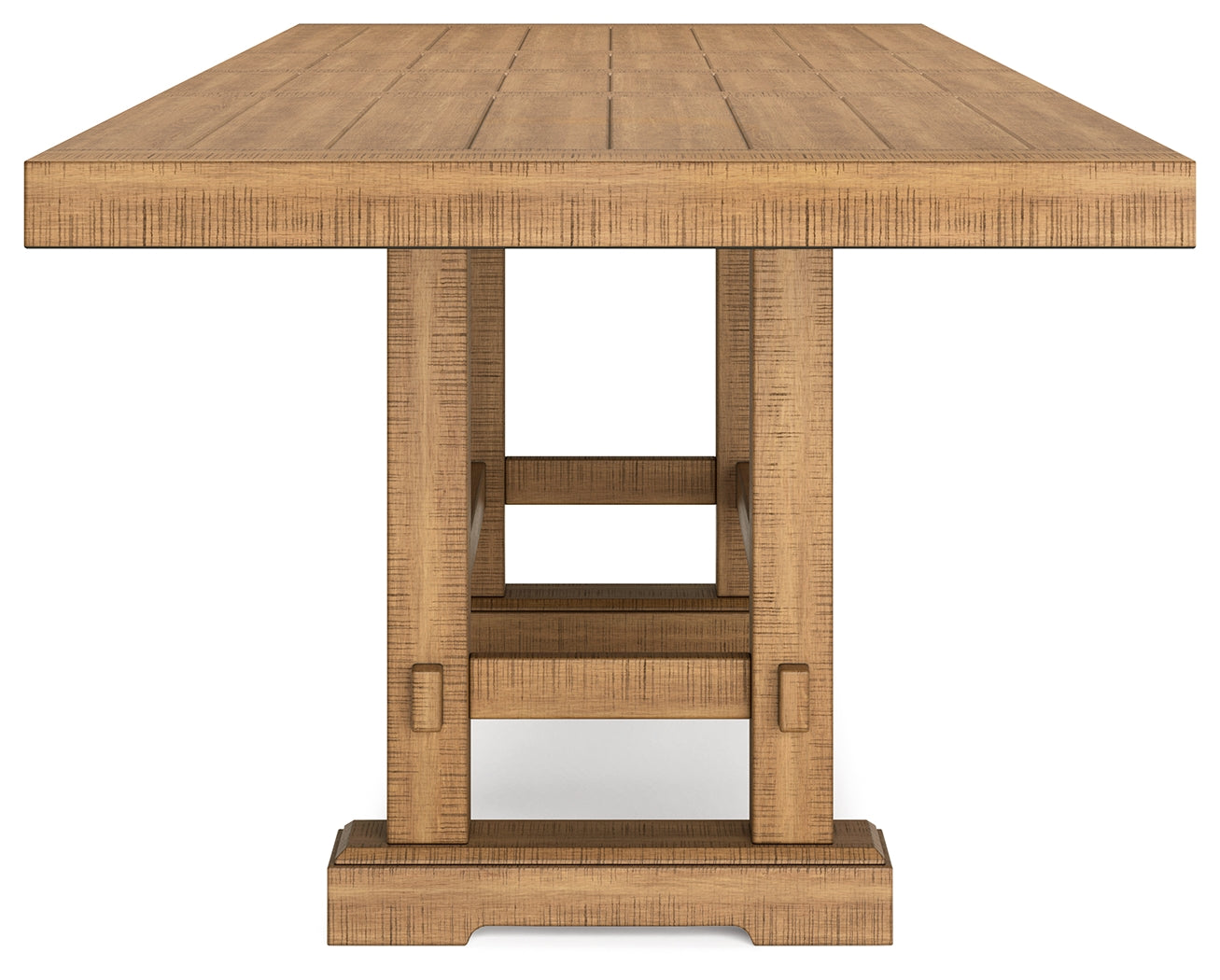 Havonplane Counter Height Dining Table, 6 Barstools and Bench