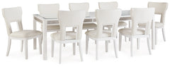 Chalanna Dining Table and 8 Chairs