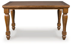 Greddinton Counter Height Dining Table and 6 Barstools