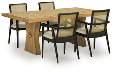 Galliden Dining Table and 4 Chairs