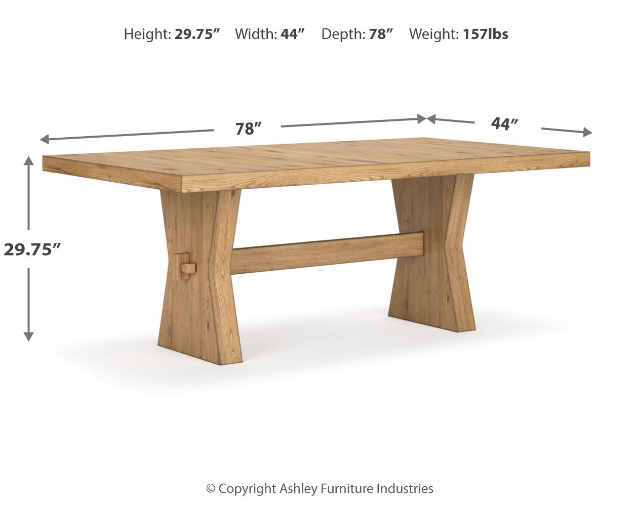 Galliden Dining Table and 4 Chairs