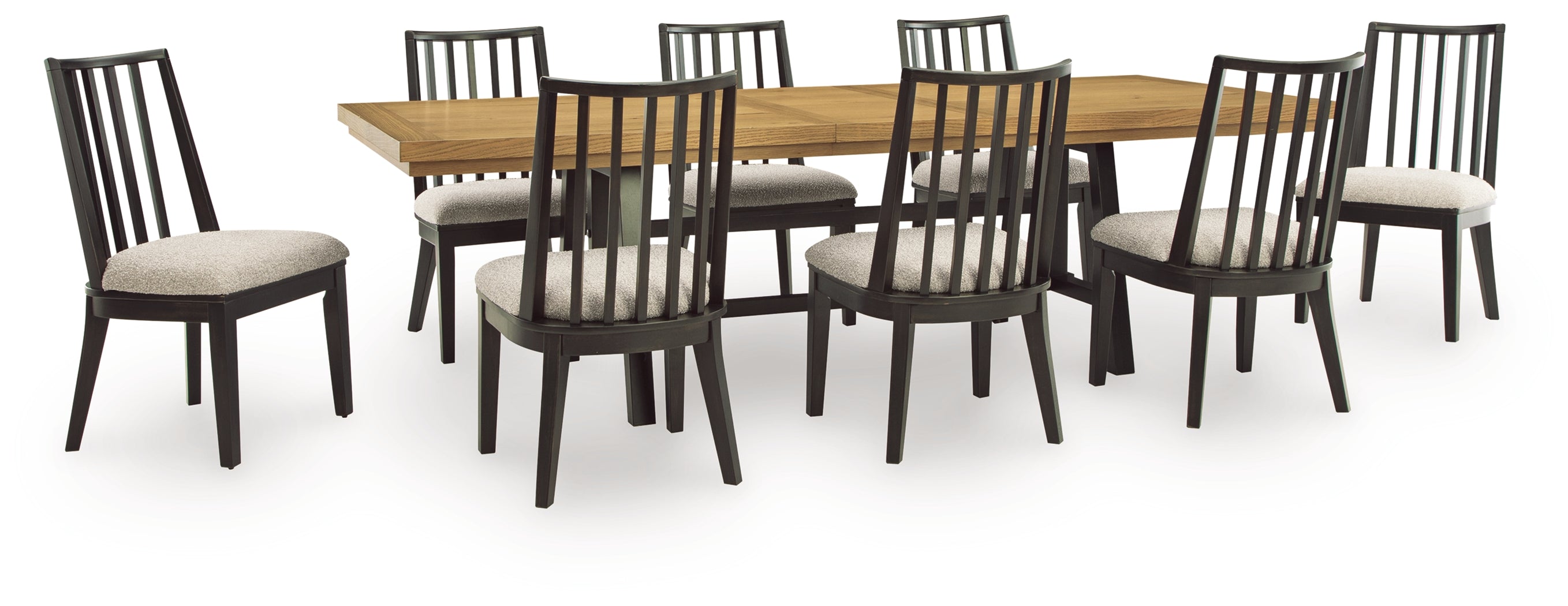 Galliden Extension Dining Table and 8 Chairs