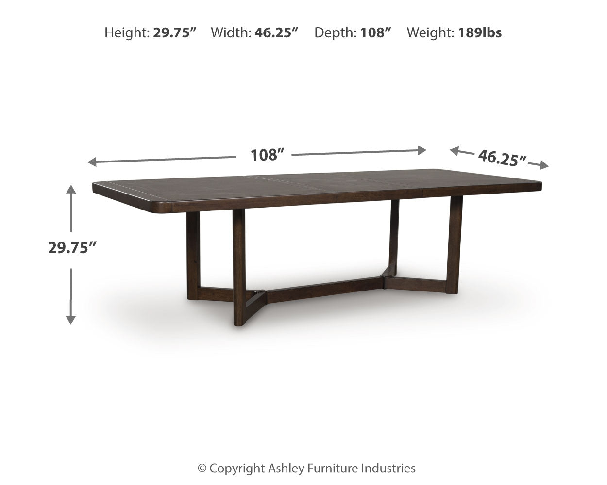 Dilenno Dining Extension Table
