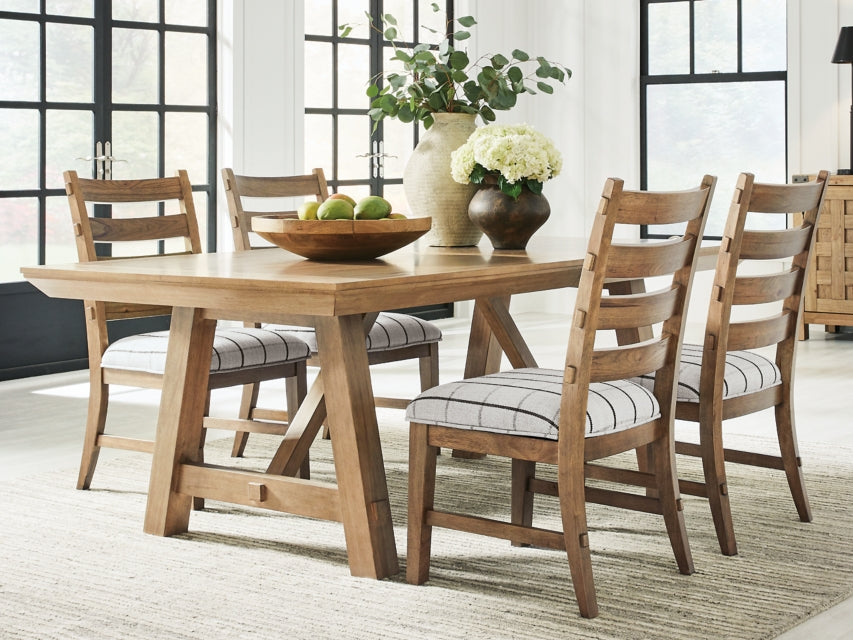 Ridgester Extension Dining Table and 4 Chairs
