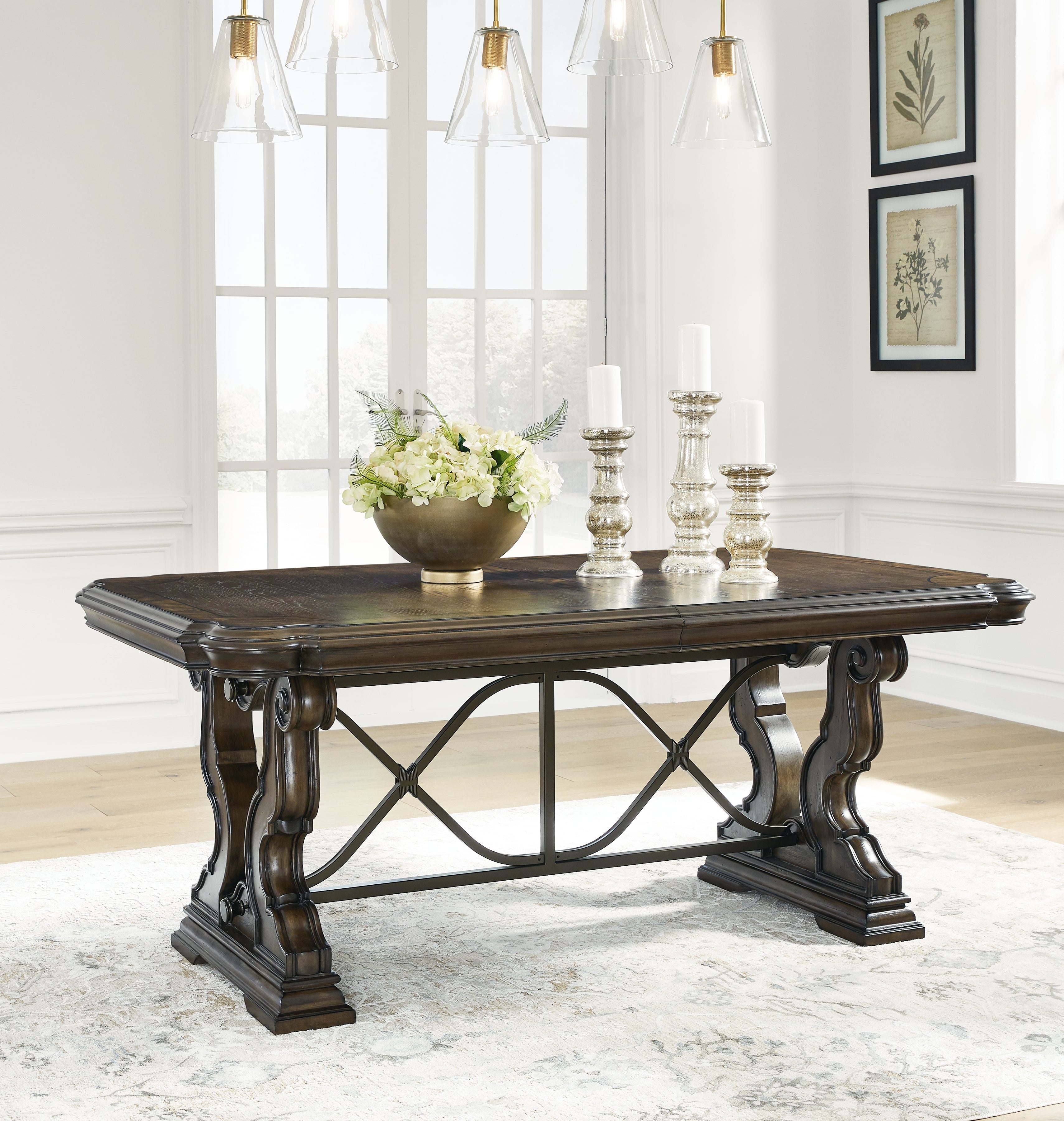 Maylee Dining Table and 4 Chairs