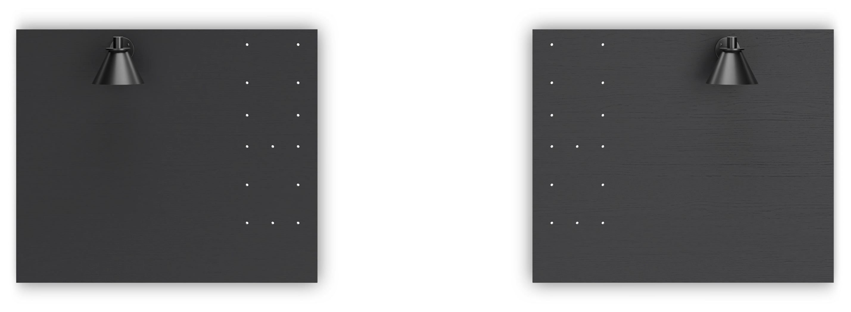 Charlang Lighted Headboard Extension (Set of 2)