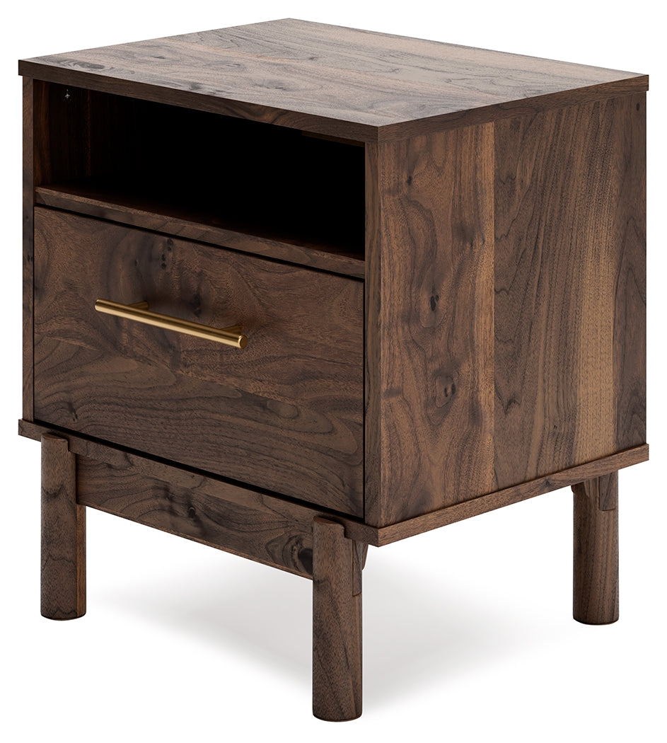 Calverson Queen Panel Platform Bed with Dresser and Nightstand