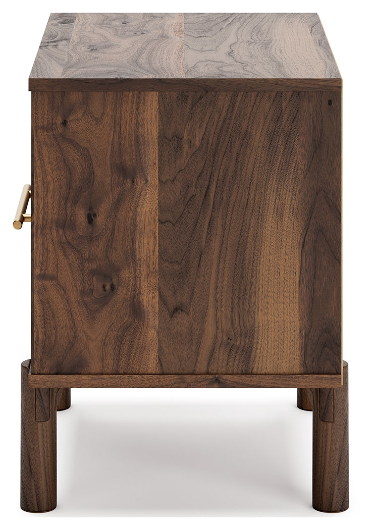 Calverson Queen Panel Platform Bed with Dresser and Nightstand
