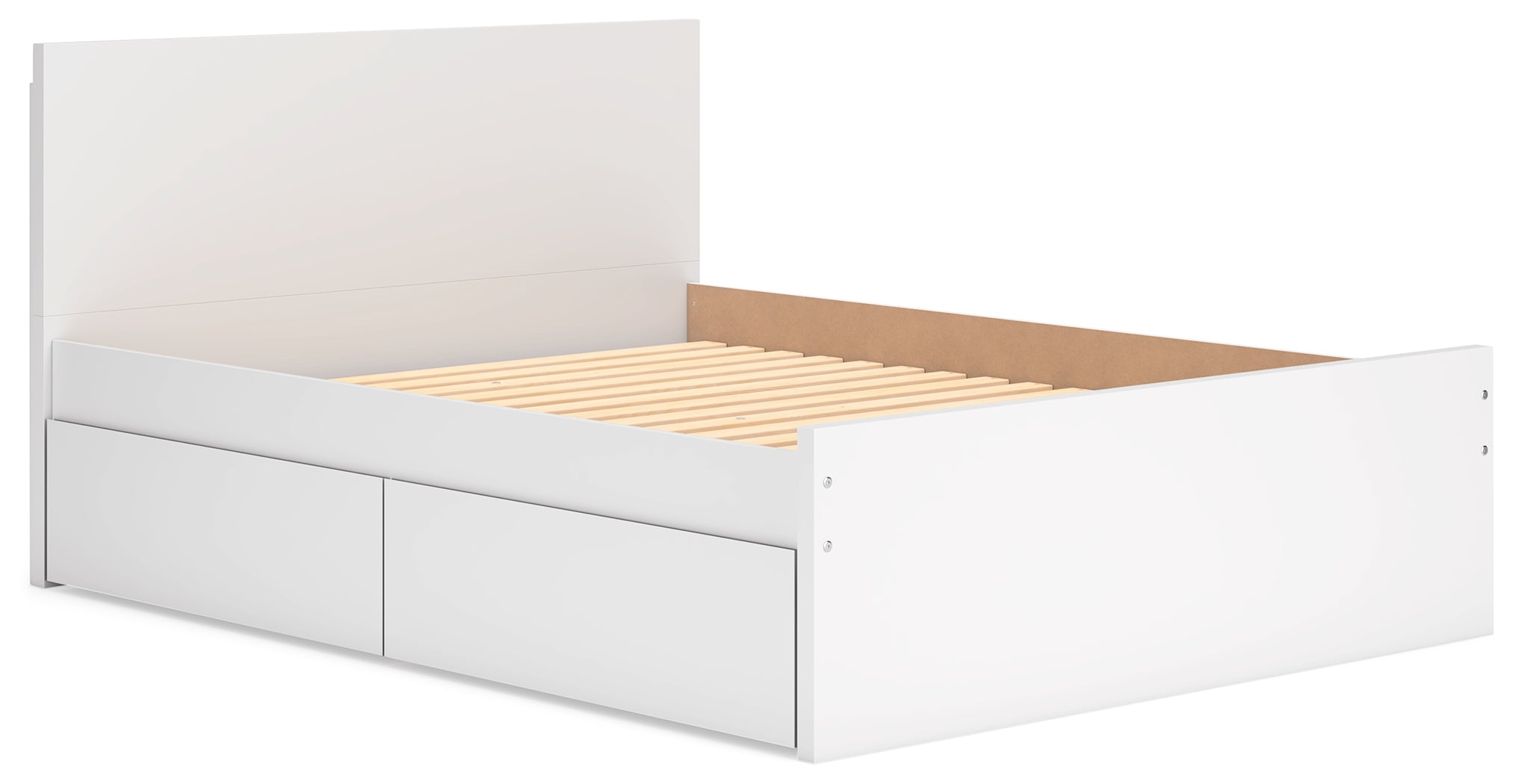 Onita Queen Panel Platform Bed with 2 Side Storage