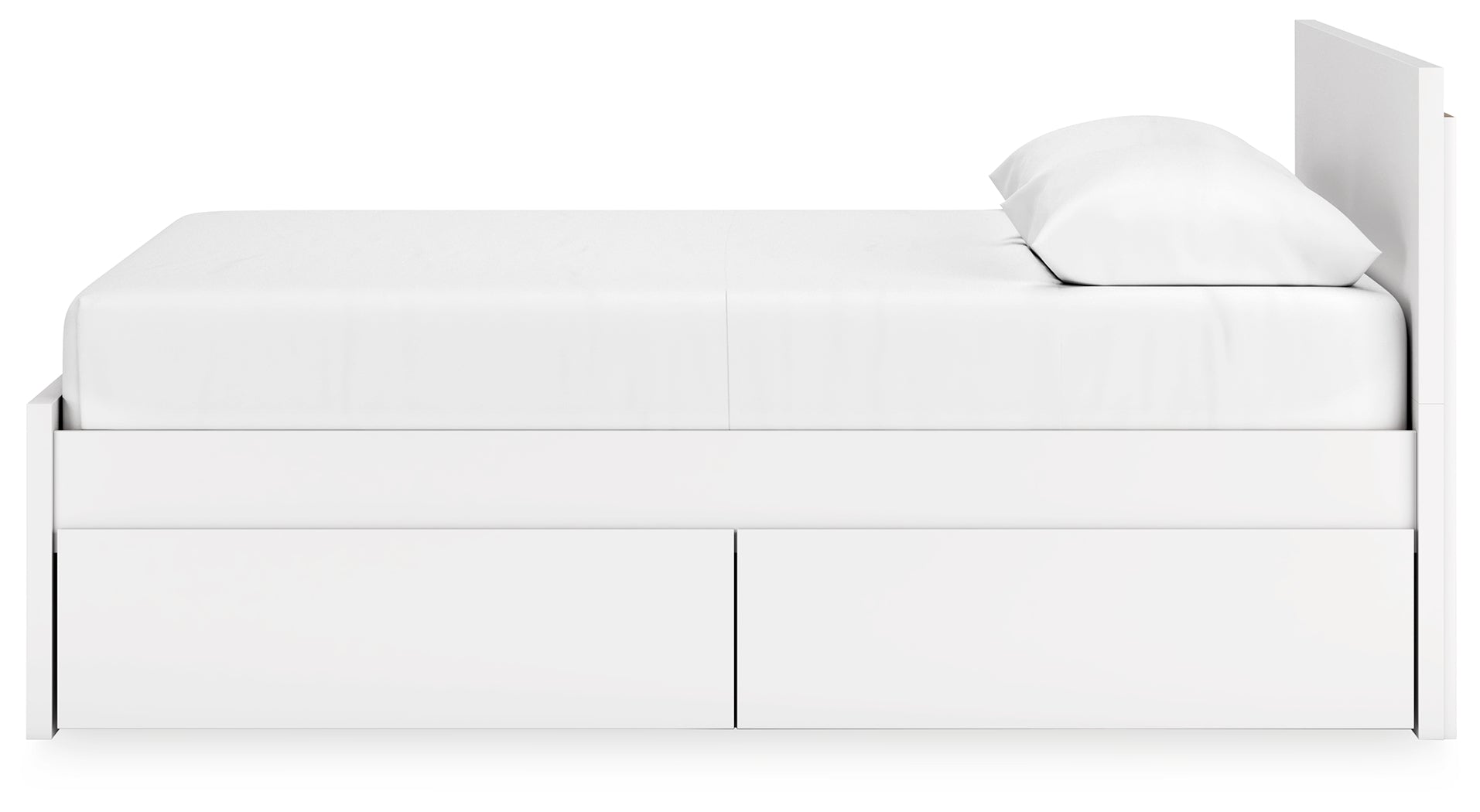 Onita Queen Panel Platform Bed with 2 Side Storage