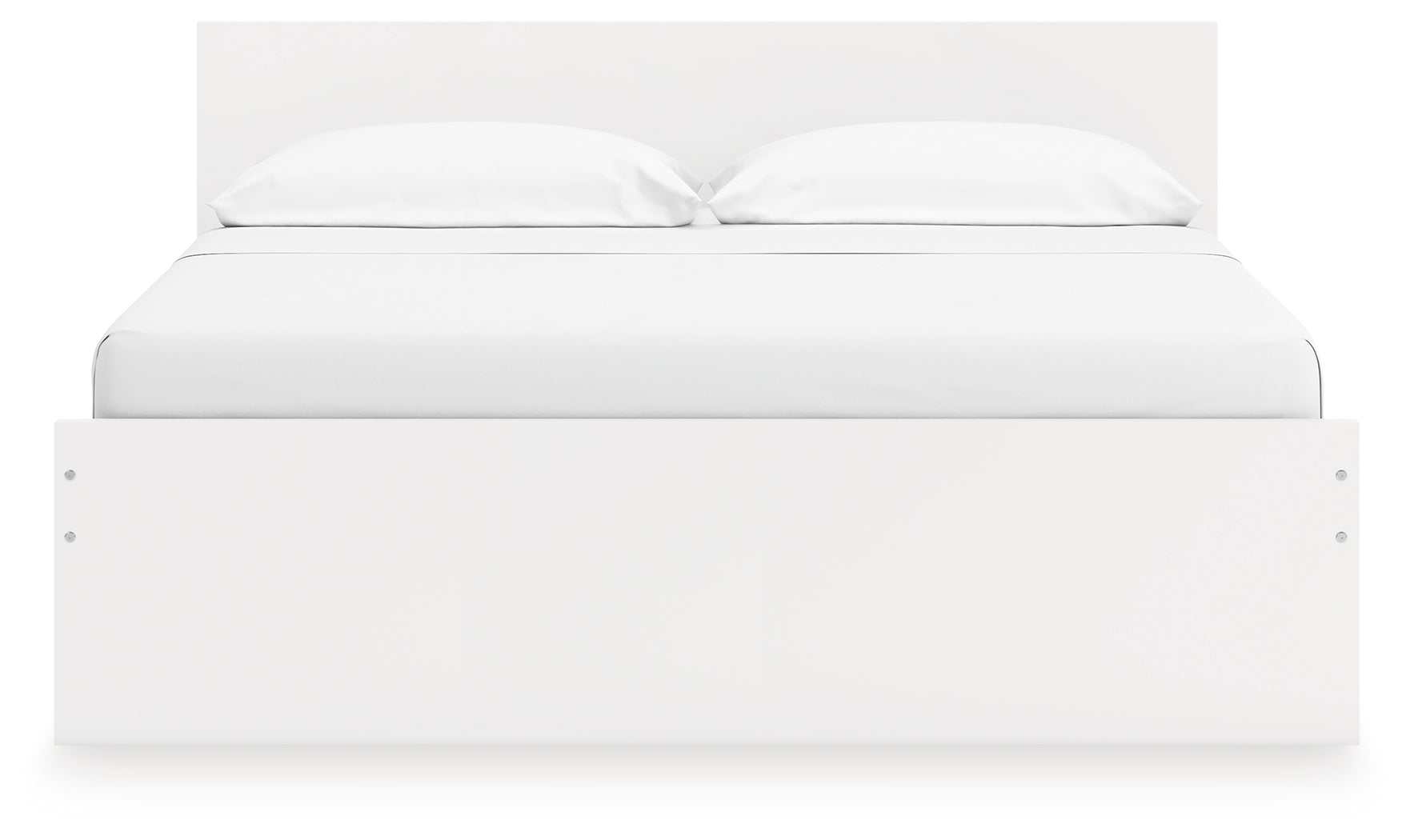 Onita King Panel Platform Bed with 2 Side Storage