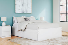 Onita Queen Platform Bed with 1 Side Storage