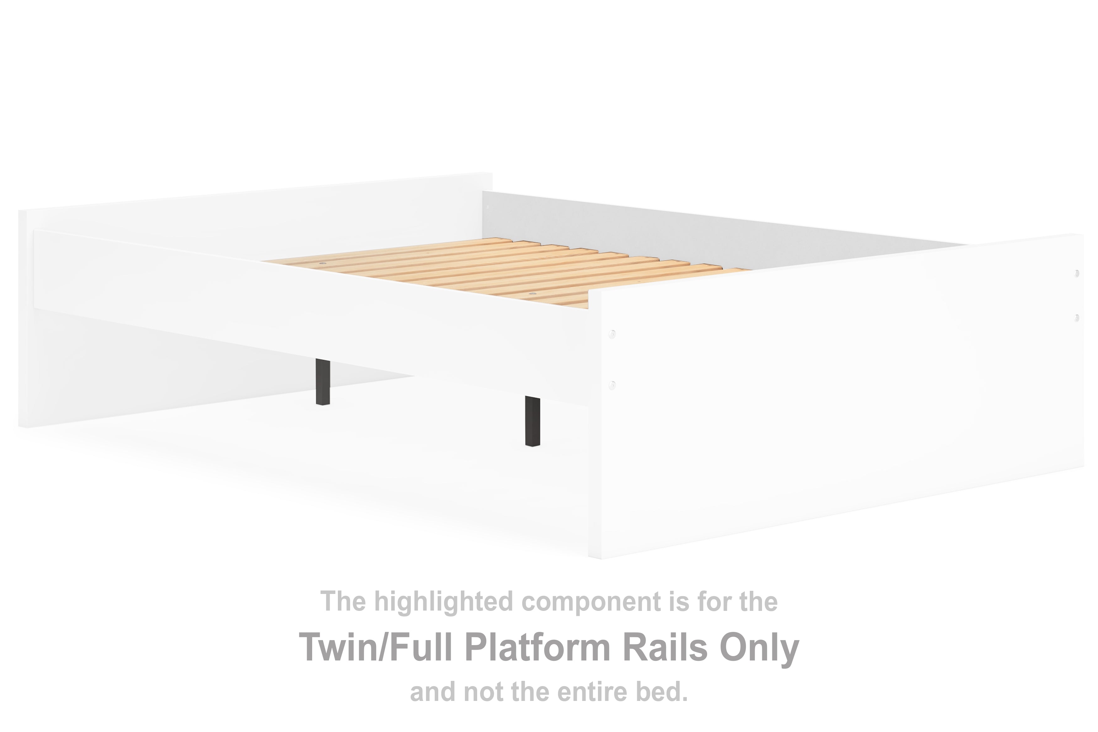 Onita Twin/Full Platform Rails