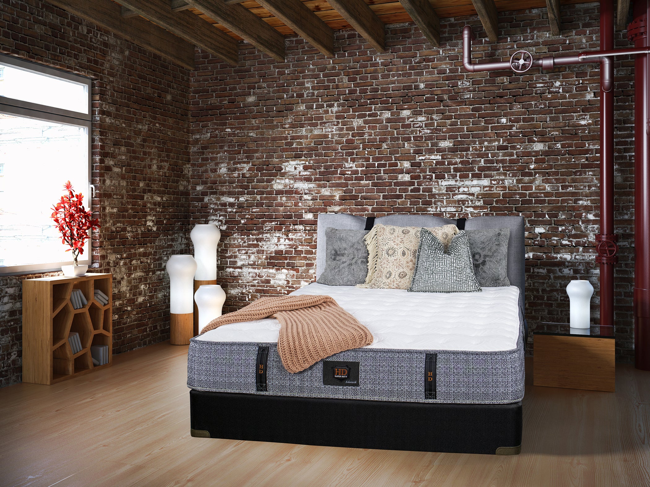 H.D. Super Duty Plush Mattress-Edward - MyWaynesHome #
