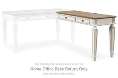 Realyn Home Office Desk Return - MyWaynesHome #