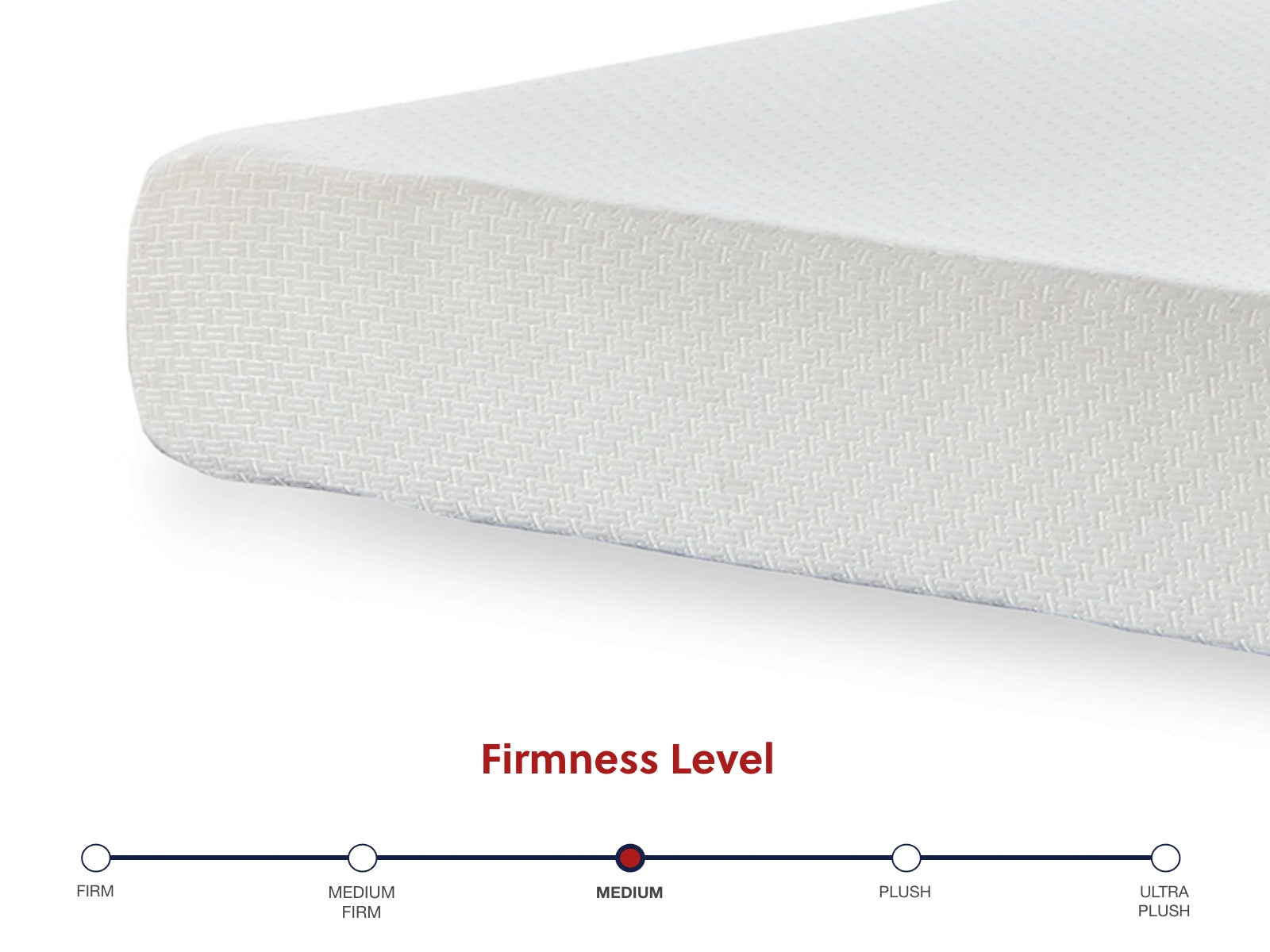 Chime 8 Inch Memory Foam Full Mattress in a Box