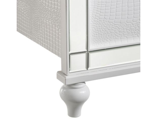 New Classic Valentino King Bed-White - MyWaynesHome #