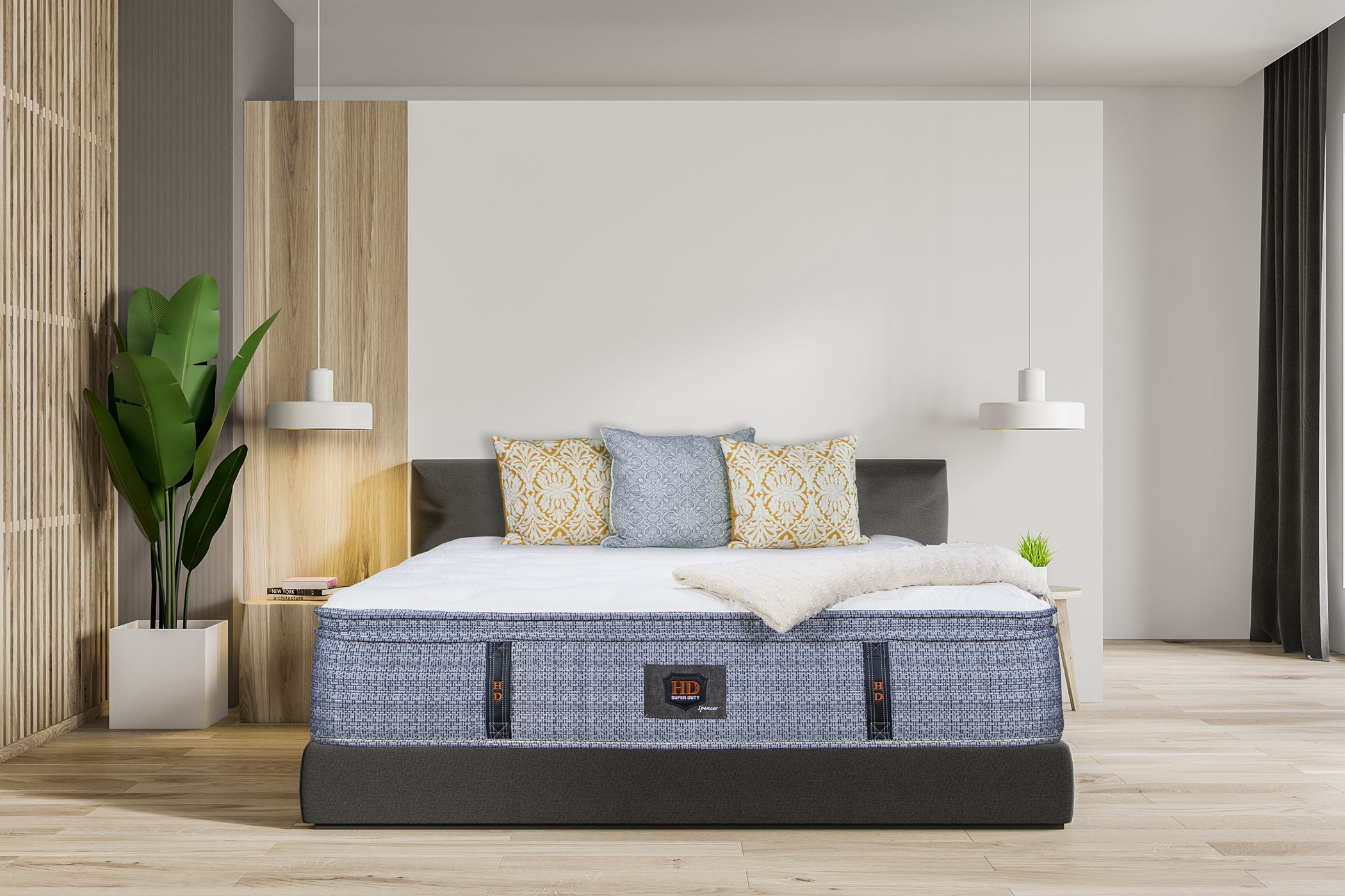 H.D. Super Duty Pillow Top Mattress-Spencer - MyWaynesHome #