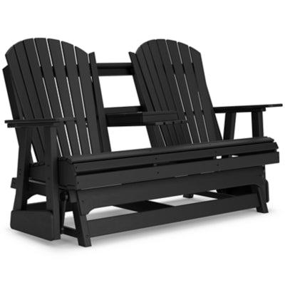 Hyland wave Outdoor Glider Loveseat - MyWaynesHome #