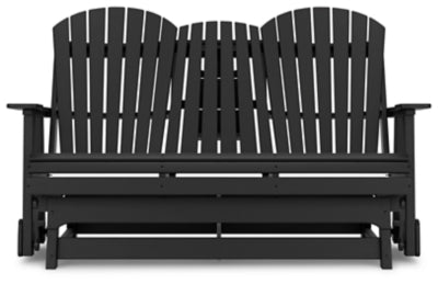 Hyland wave Outdoor Glider Loveseat - MyWaynesHome #