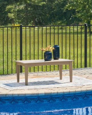 Hyland wave Outdoor Coffee Table - MyWaynesHome #