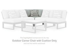 Beachloft Outdoor Corner Chair with Cushion