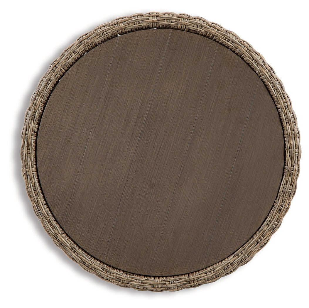 Danson 2 Swivel Lounge Chairs and End Table