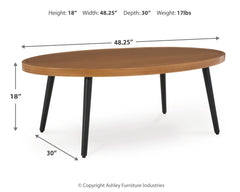 Horizon Hall Outdoor Sofa, 2 Lounge Chairs, Ottoman and Coffee Table
