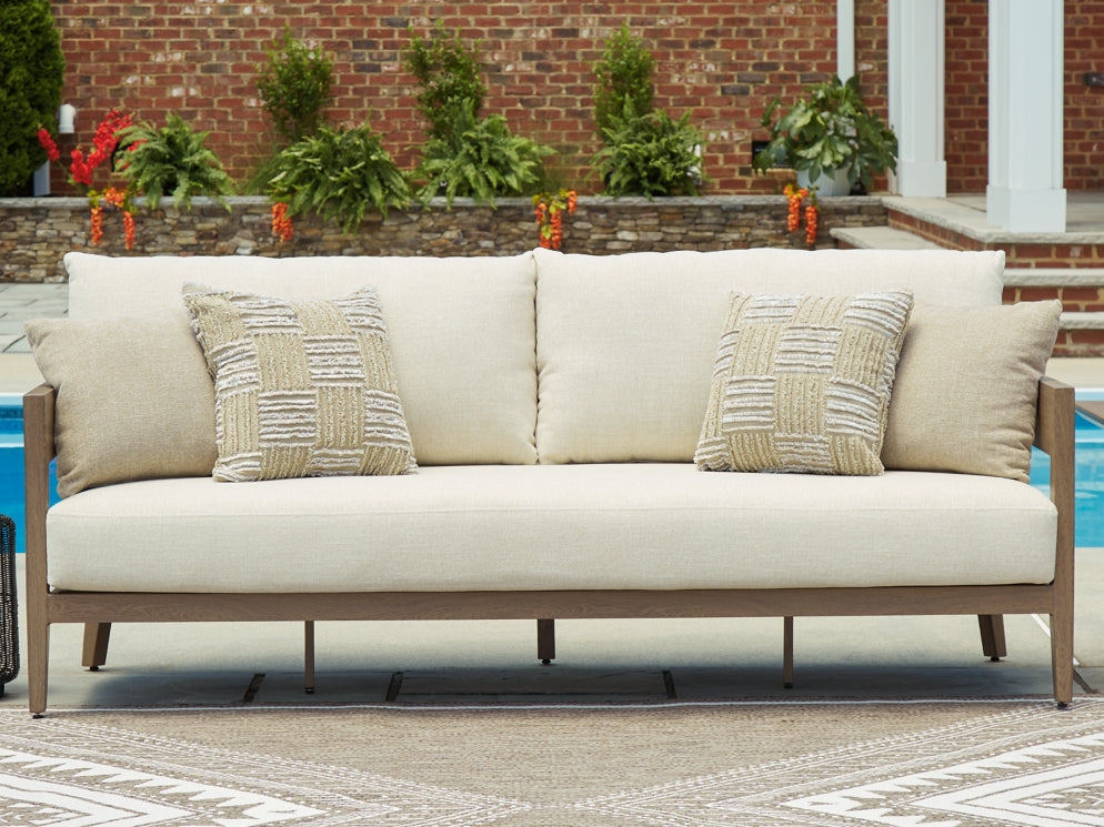 Serene Bay Outdoor Sofa with Cushion