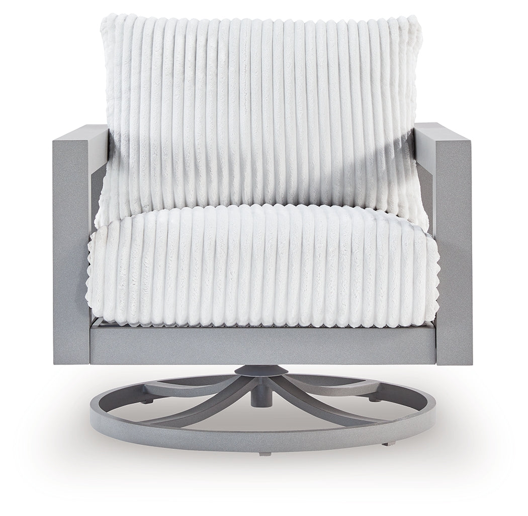 Hurley Park Outdoor Sofa, 2 Lounge Chairs and Coffee Table