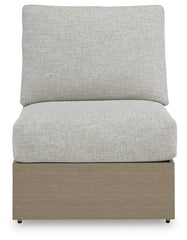 Kimpton Isle Outdoor Armless Chair with Cushion