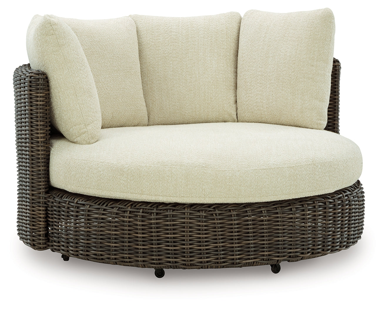Kimora Outdoor Swivel Lounge Chair with Cushion