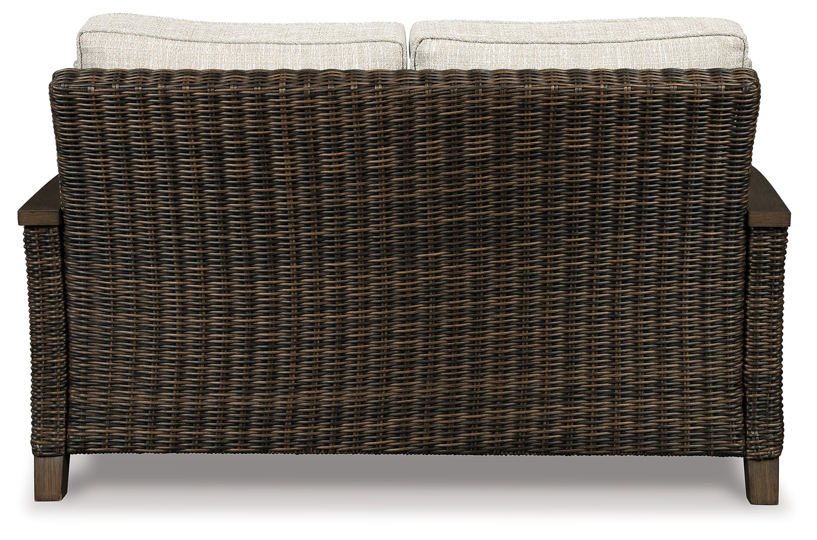 Paradise Trail Outdoor Loveseat, Fire Pit Table and 2 Lounge Chairs