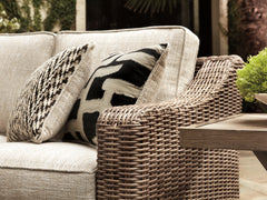 Beachcroft 3-Piece Outdoor Sectional with Coffee Table and 2 End Tables - MyWaynesHome #