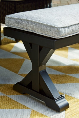 Beachcroft Outdoor Bench with Cushion - MyWaynesHome #