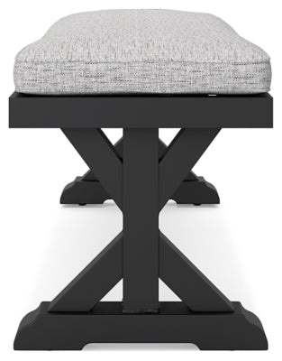 Beachcroft Outdoor Bench with Cushion - MyWaynesHome #