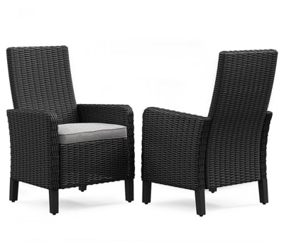 Beachcroft Outdoor Arm Chair with Cushion (Set of 2) - MyWaynesHome #