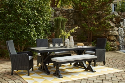 Beachcroft Outdoor Bench with Cushion - MyWaynesHome #