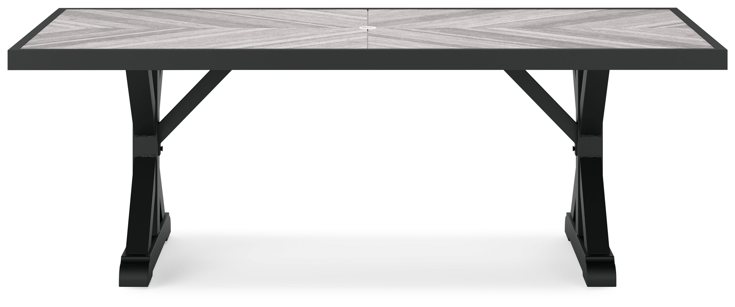 Beachcroft Outdoor Dining Table, 4 Chairs and Bench