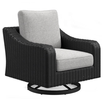 Beachcroft Outdoor Swivel Lounge with Cushion - MyWaynesHome #