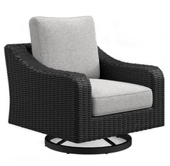 Beachcroft Outdoor Swivel Lounge with Cushion - MyWaynesHome #