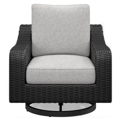 Beachcroft Outdoor Swivel Lounge with Cushion - MyWaynesHome #