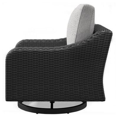 Beachcroft Outdoor Swivel Lounge with Cushion - MyWaynesHome #